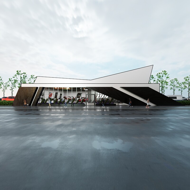 Car Showroom concept