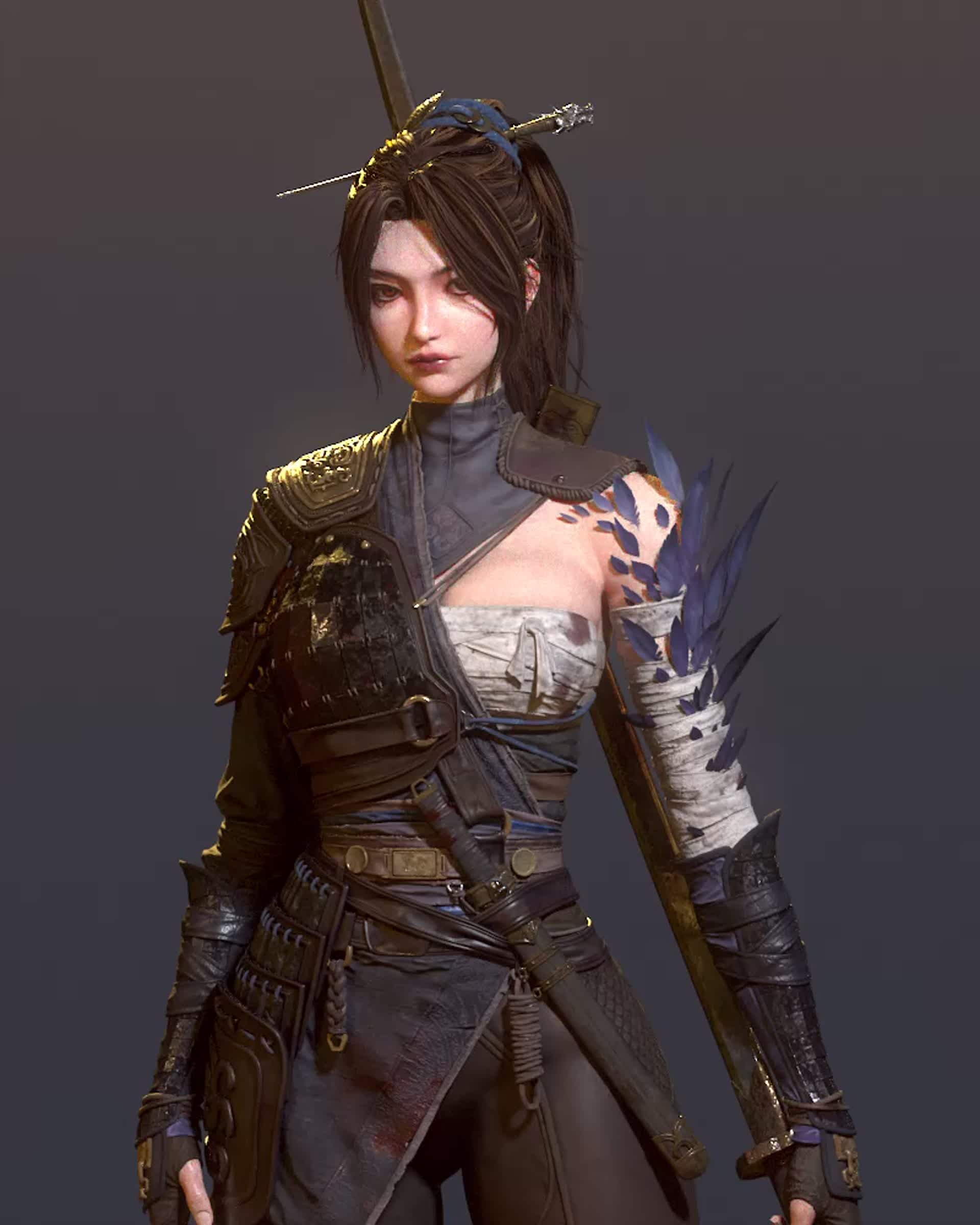 ArtStation - Chinese Assassin