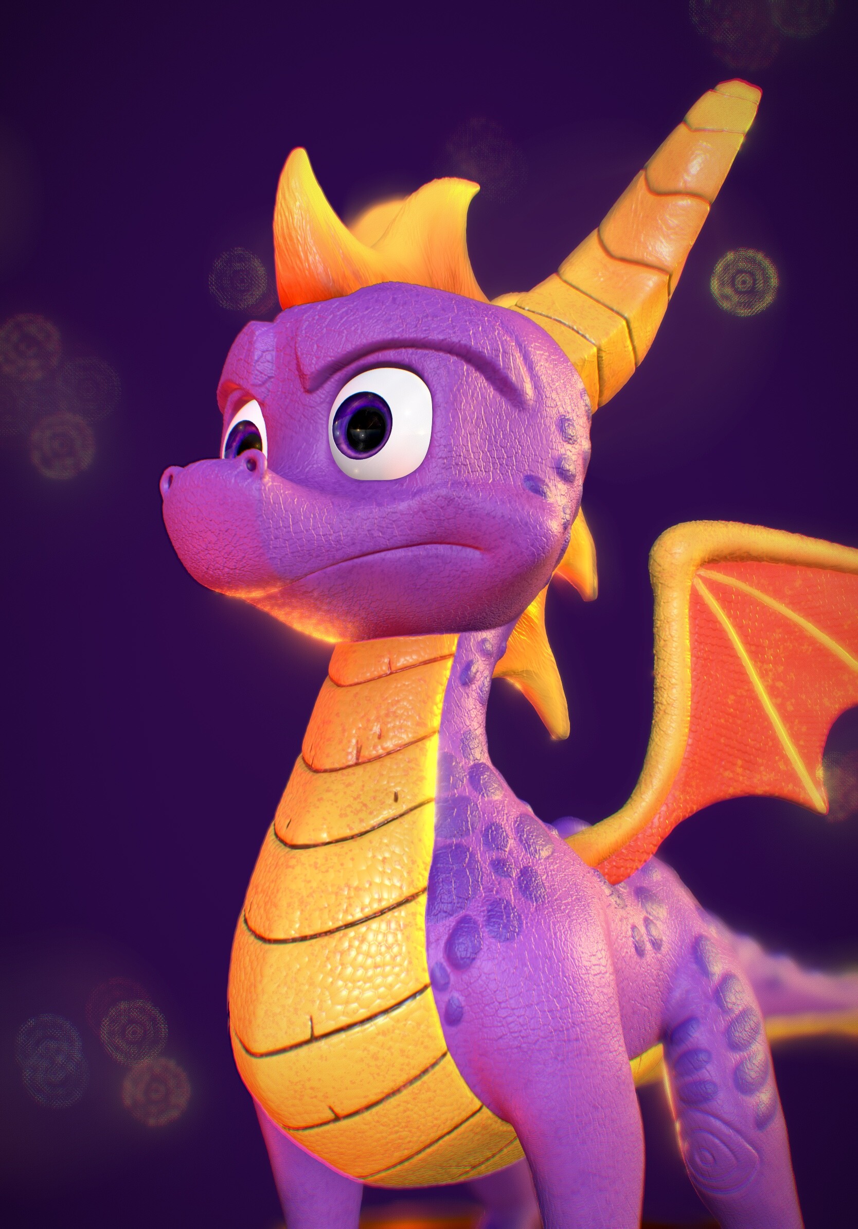 ArtStation Spyro the dragon