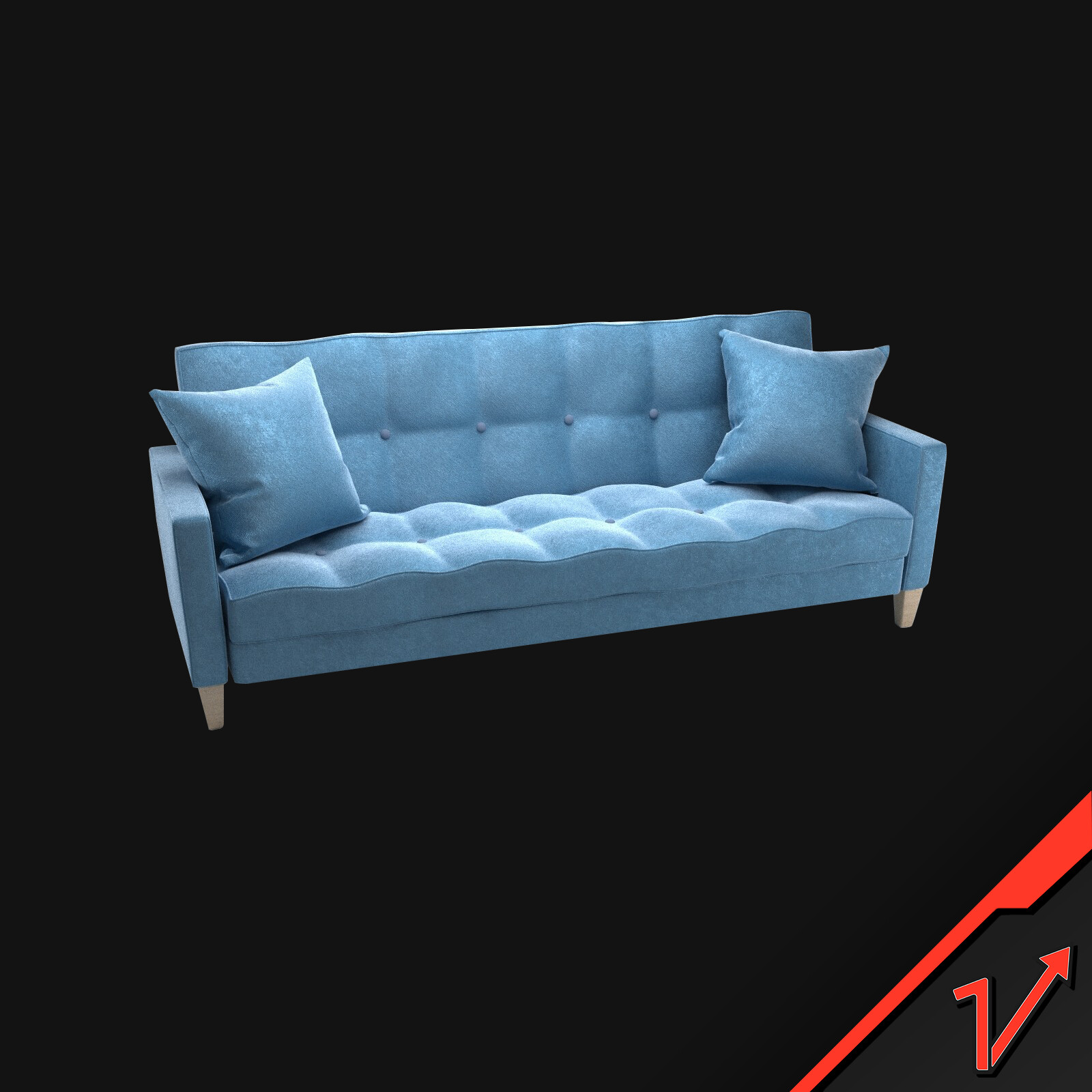 Modern Fabric Room Sofa