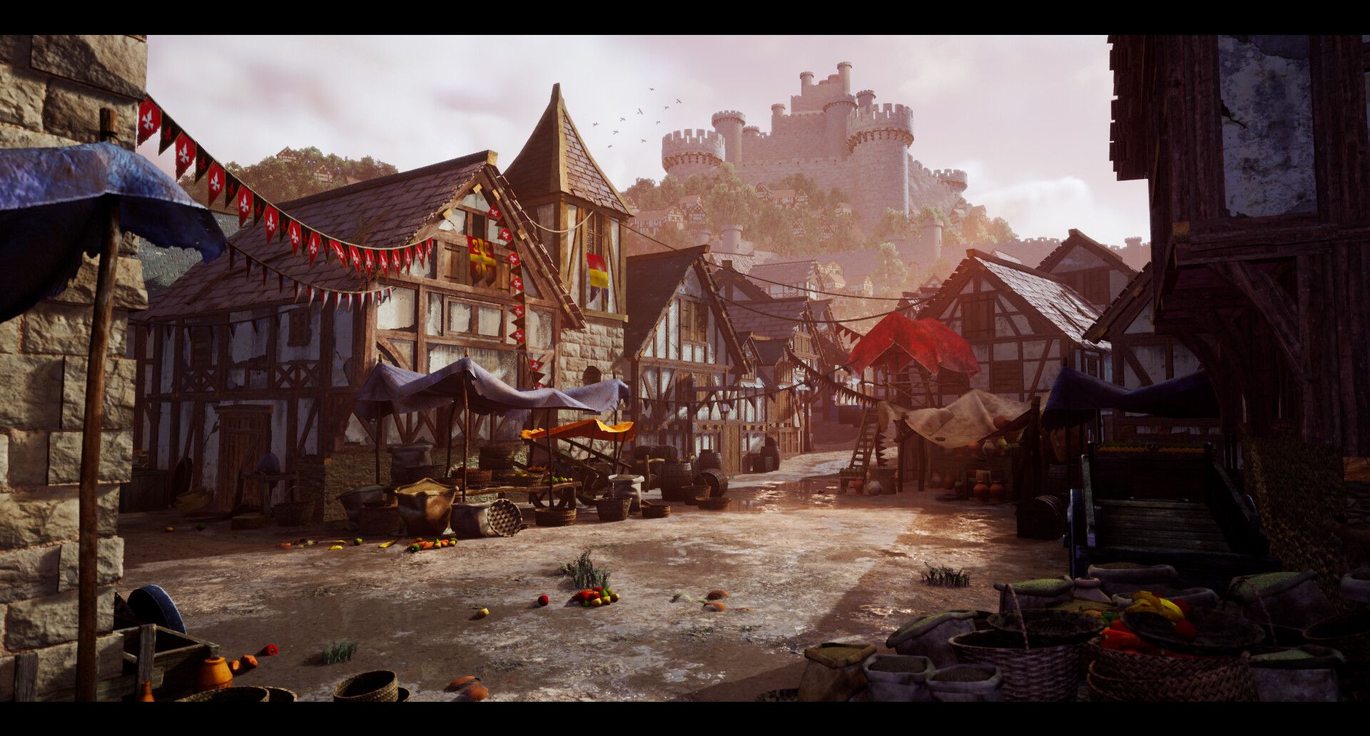 ArtStation - Medieval Village / Unreal Engine - Fan art