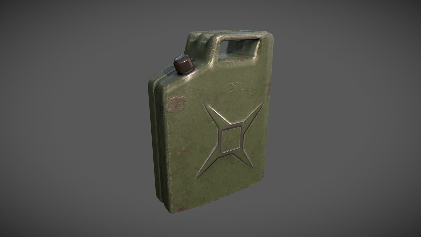 Jerry Can - Game Ready PBR