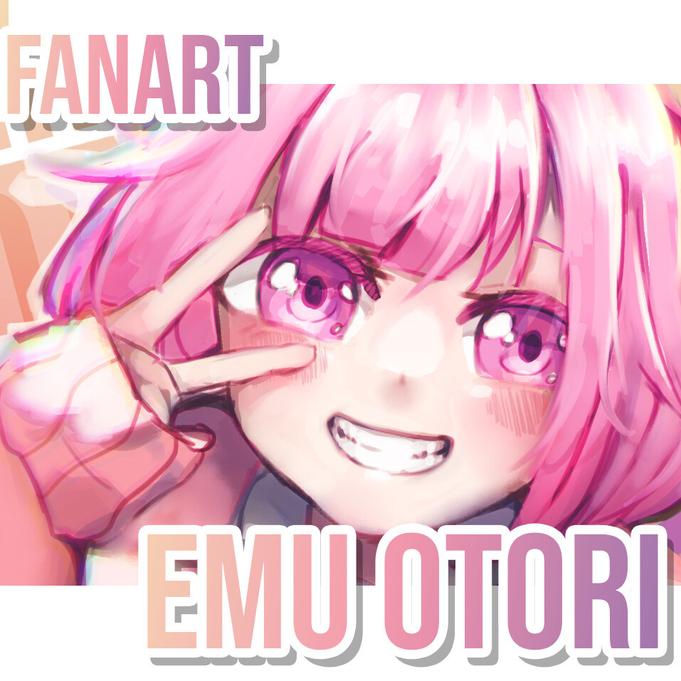 ArtStation - Fan-Art | Emu Otori from Project Sekai