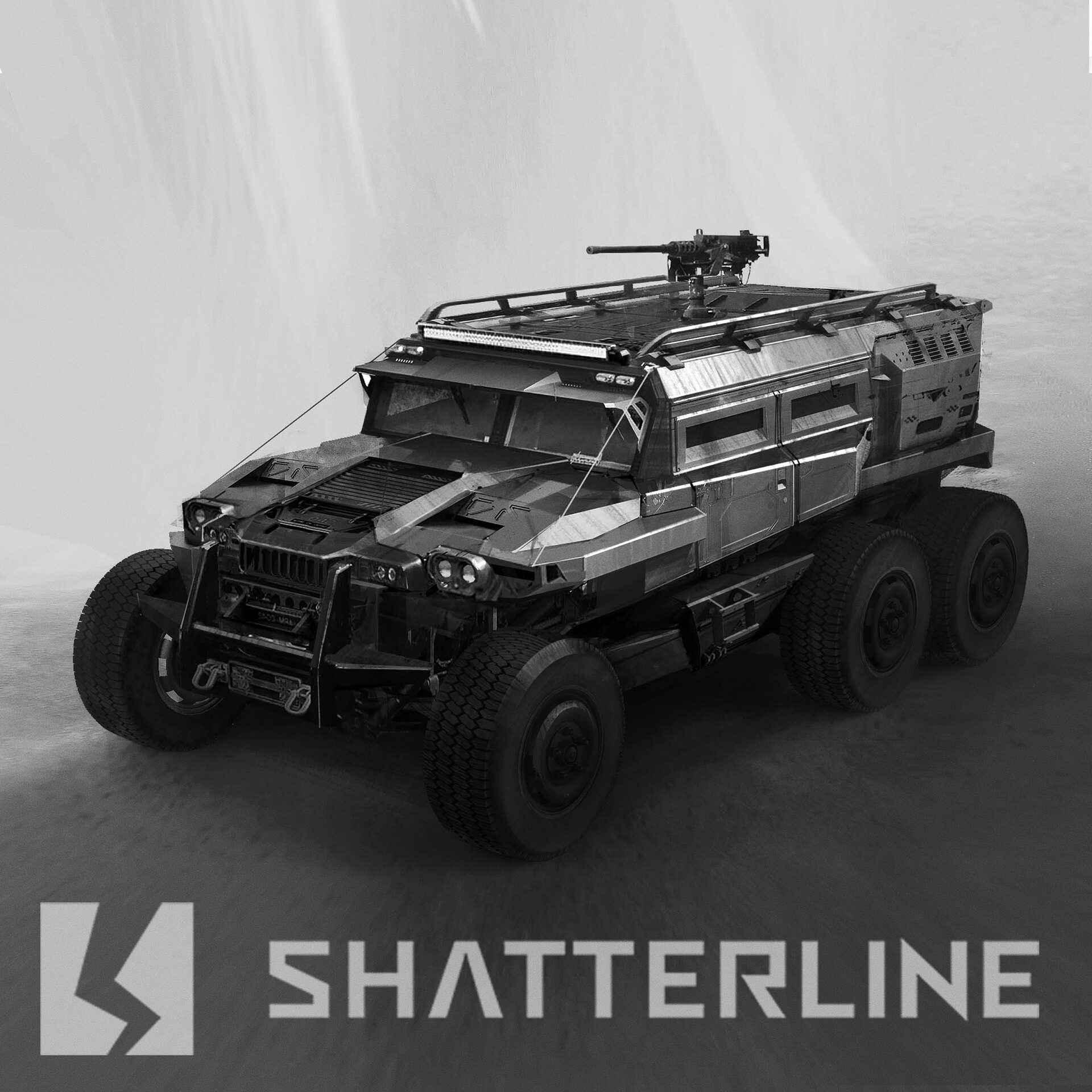 ArtStation - Shatterline vehicle concept #1