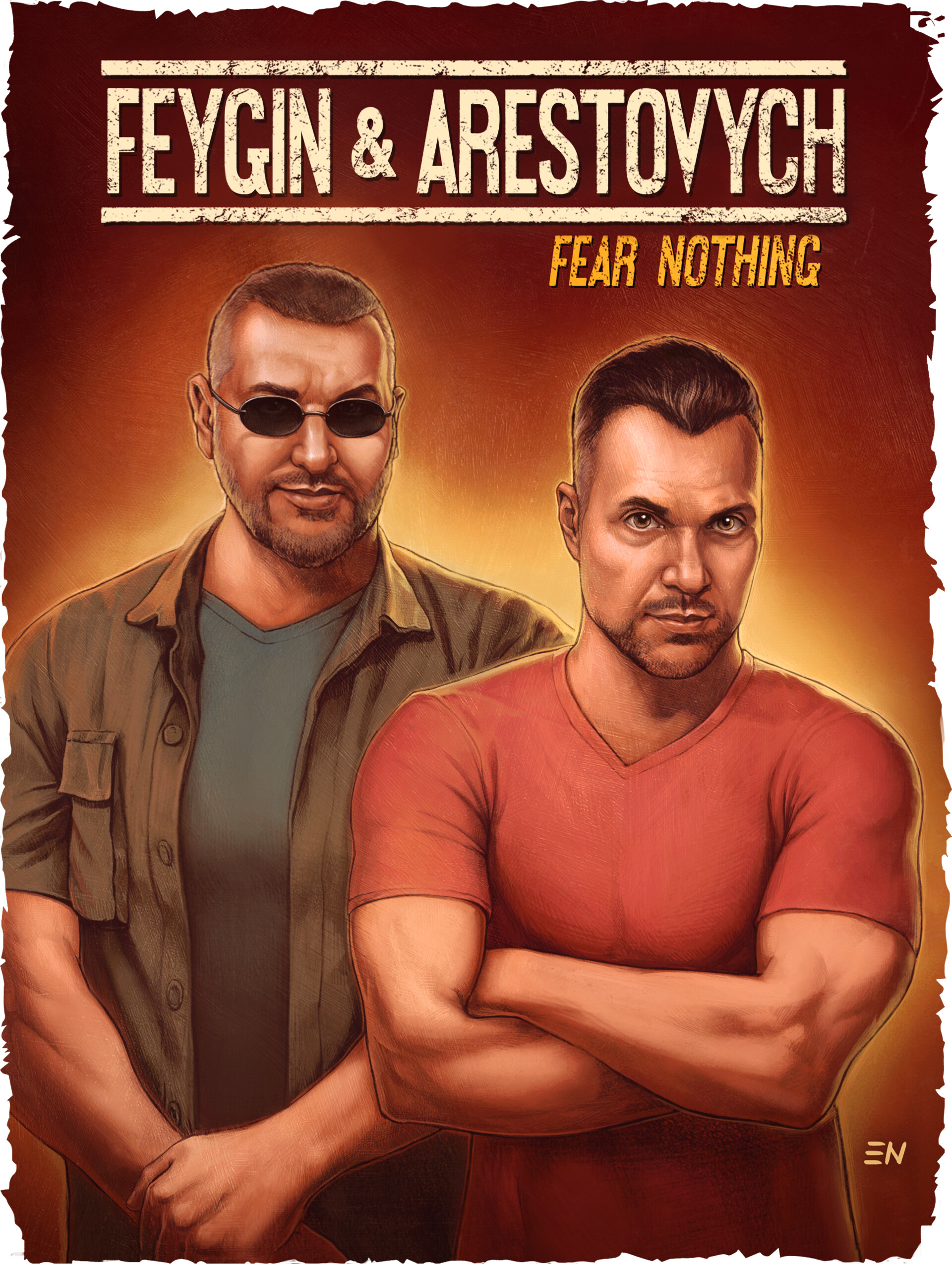 ArtStation - "Feygin & Arestovych: Fear Nothing" for