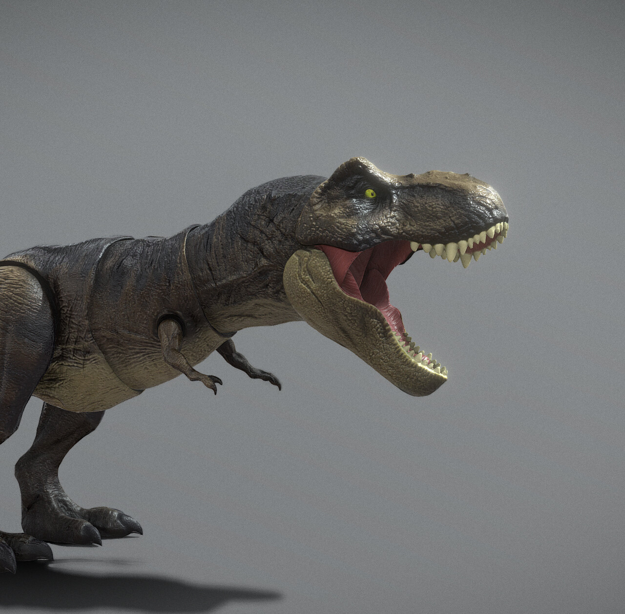 Jurassic world - Tyrannosaurus REX - 3D model by Guillermo Momplet  (@momplet) [6ff4757]