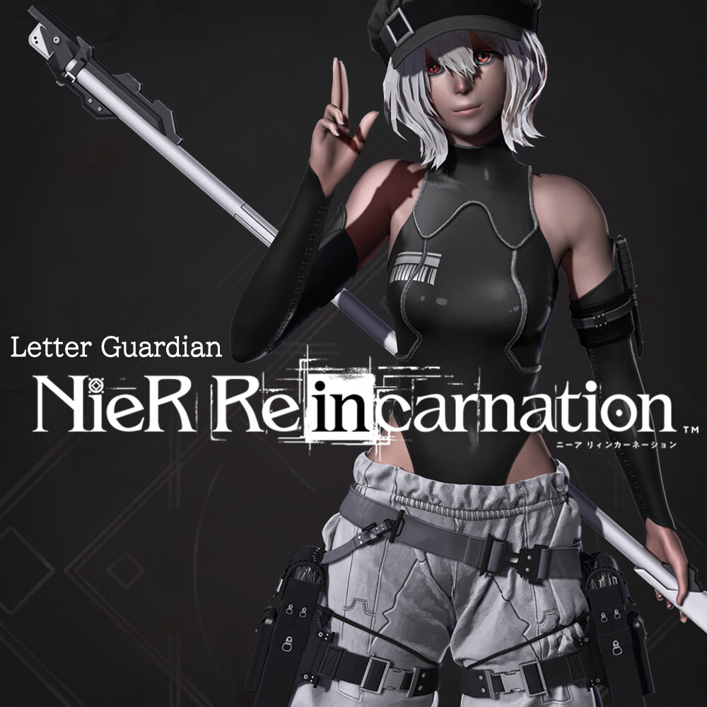 ArtStation - Nier:Reincarnation - Character Concept fanart