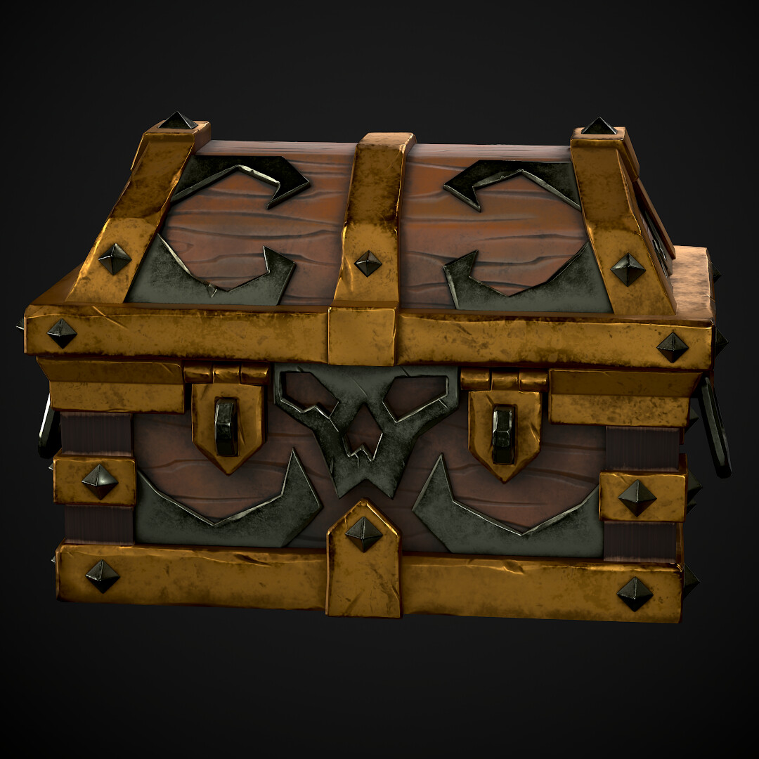 ArtStation Marauder's Chest (Game Ready) Sea of Thieves Fan Art