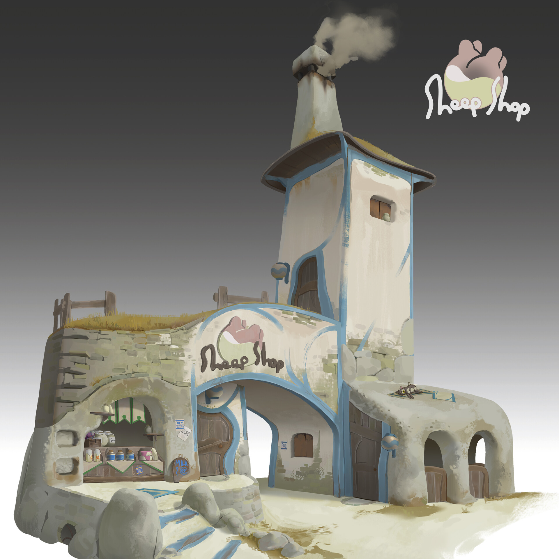 ArtStation Sheep Shop