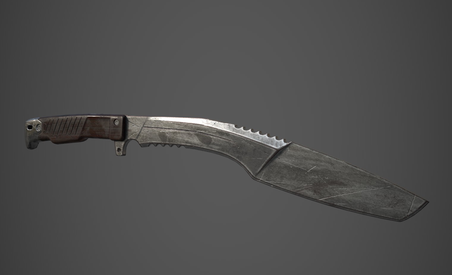 ArtStation - Kukri Knife (Game model)