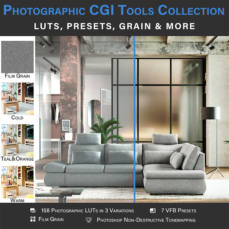 Photographic CGI Tools Collection released!