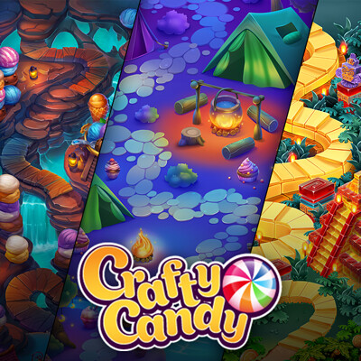 ArtStation - Candy Crush Saga Sweet Cinema Feature