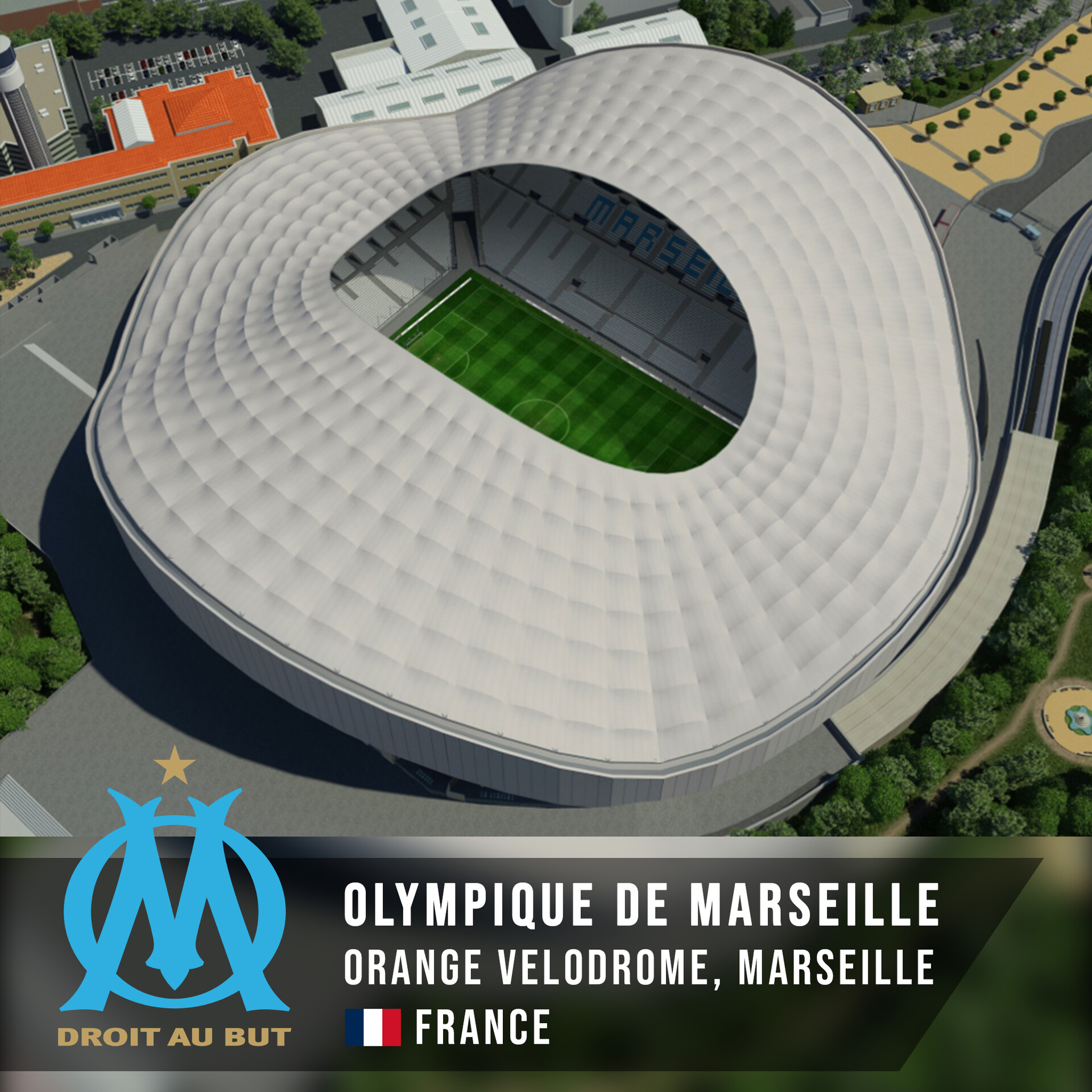 Mathilde Koenig - Stade Orange Vélodrome - Olympique de Marseille