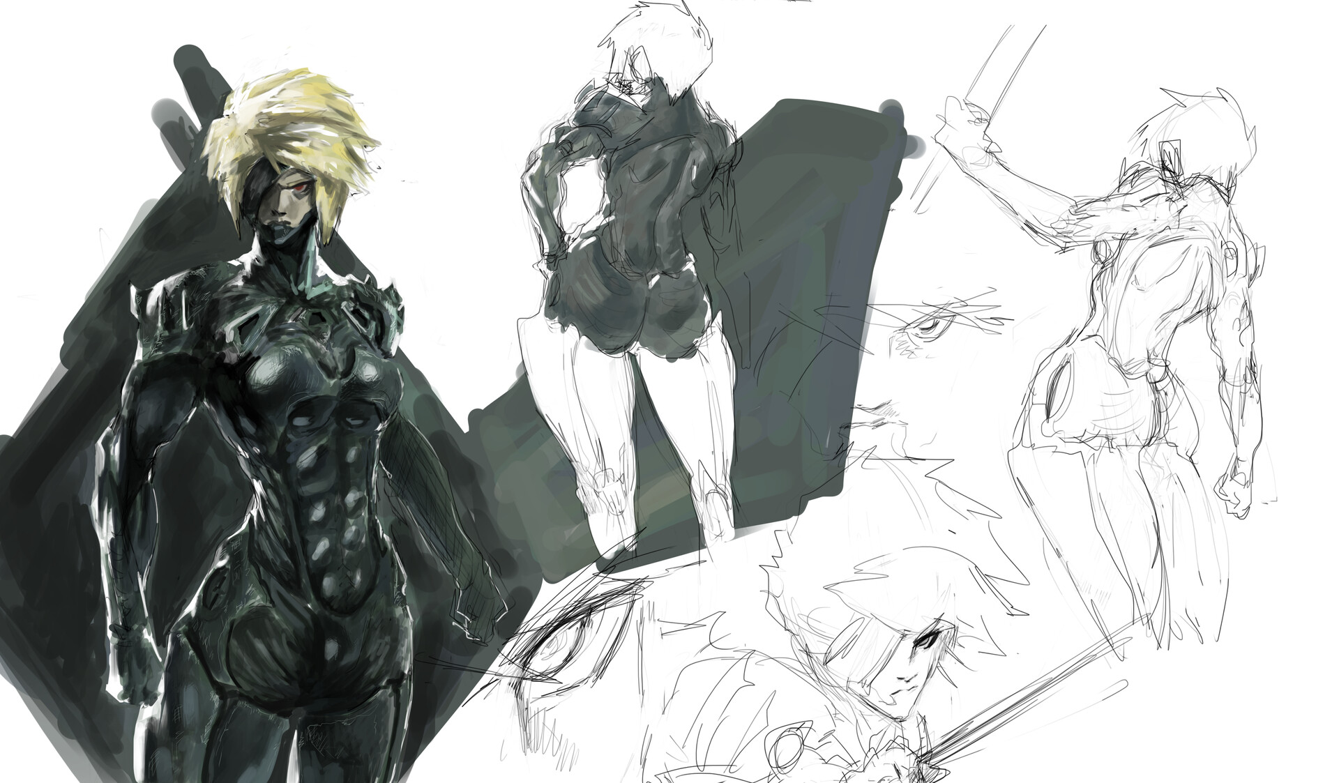 ArtStation - Raiden genderbend