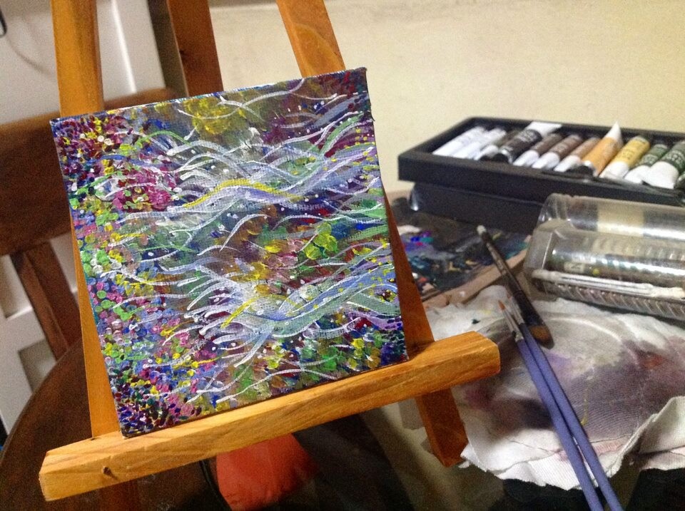 ArtStation - Self Expression: Traditional Abstract Paintings