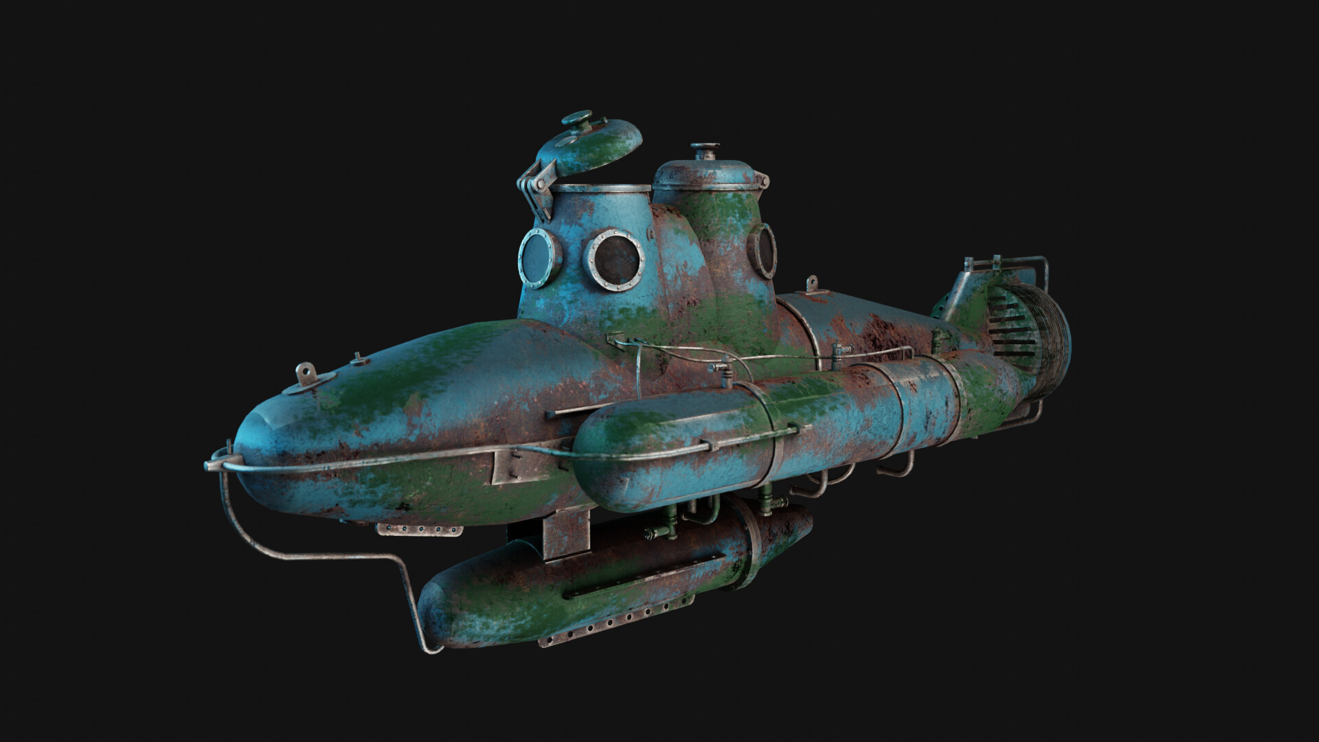 ArtStation - OLD SUBMARINE