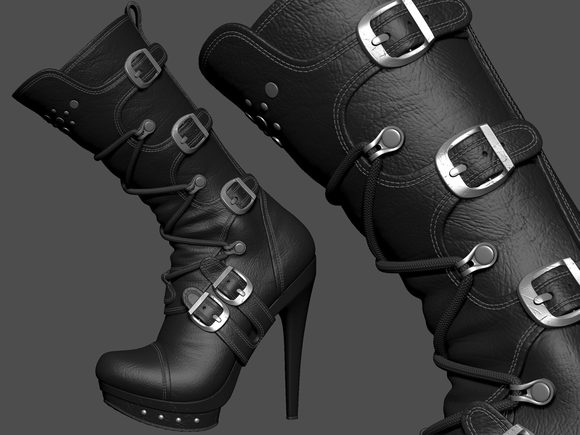 ArtStation Catwoman Shoes