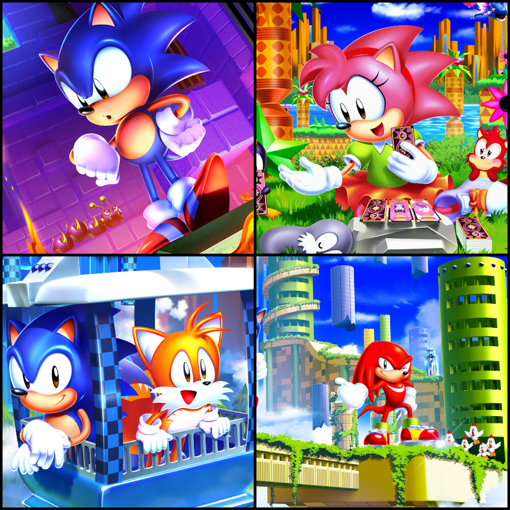 ArtStation - 2021 Art: #83 - Classic Sonic