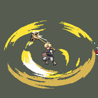 TJ Austria - Demon Slayer Pixel Art