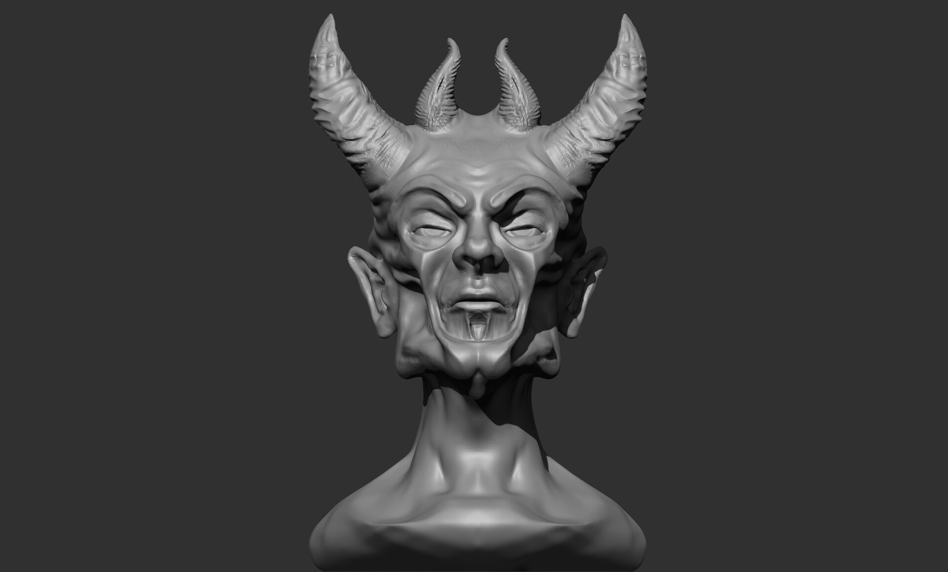 ArtStation - Old Demon WIP