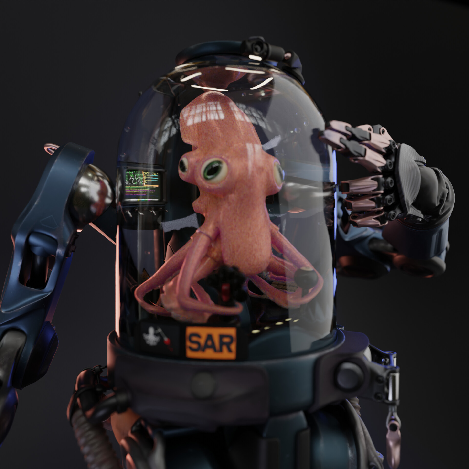 ArtStation Aquarium Mech Suit