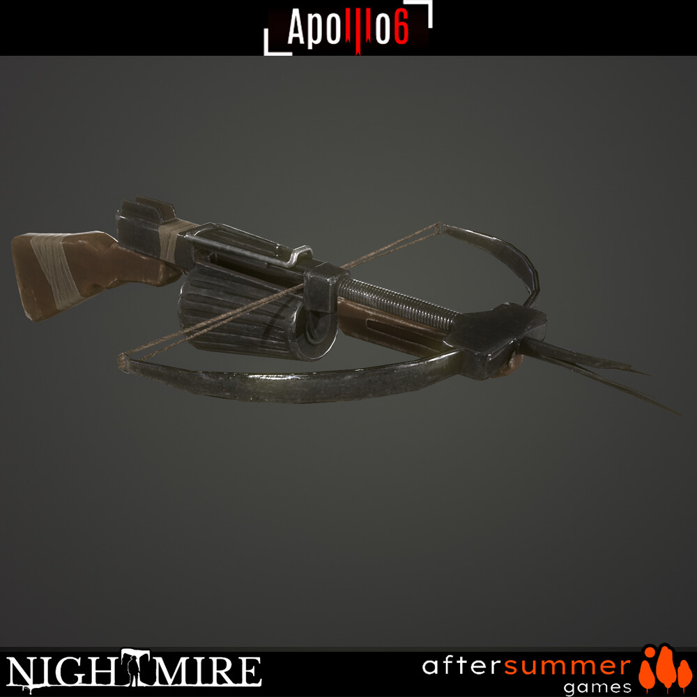 ArtStation Thompson Crossbow_nigthmire game