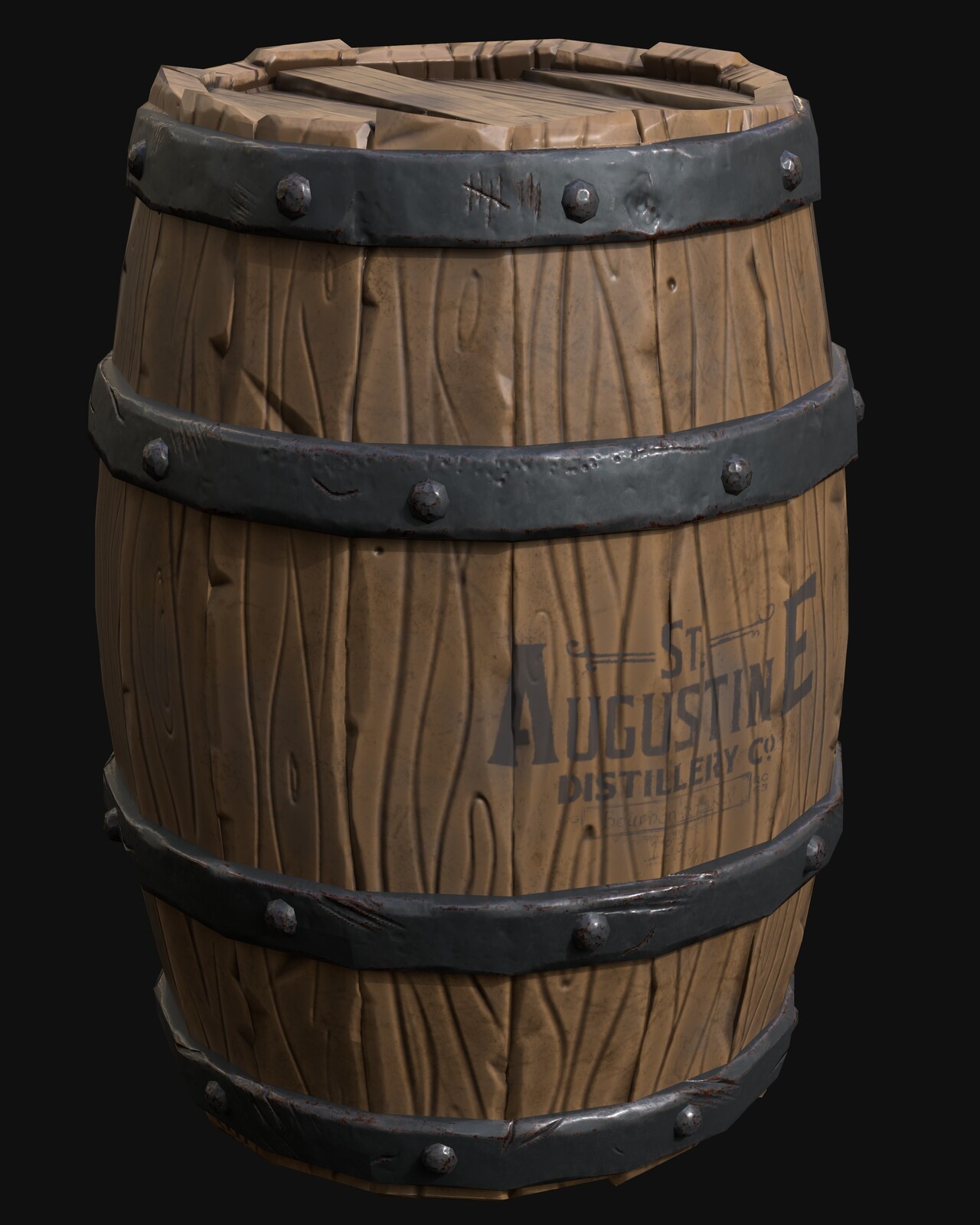 Wooden Barrel