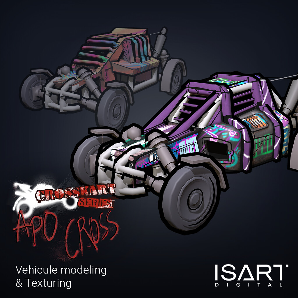 ArtStation Car Modeling & Texturing End of the year 3D Project