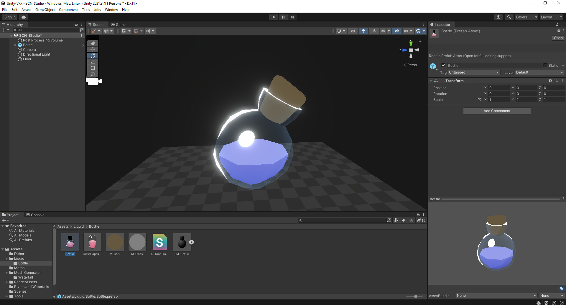 ArtStation - Liquid + Glass Shaders - Unity URP