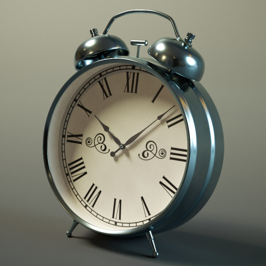 ArtStation Table Clock