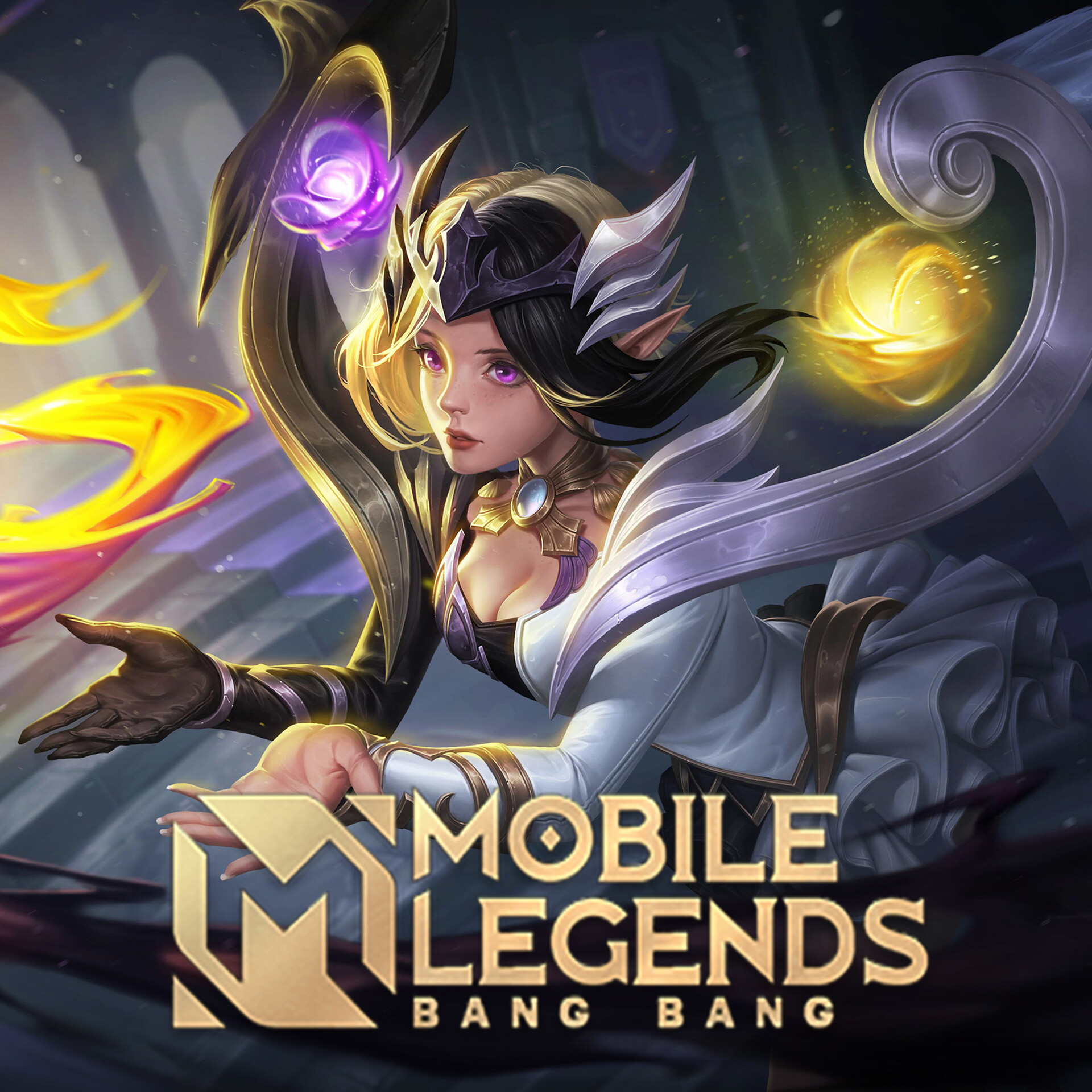 ArtStation - 为《无尽对决》绘制的皮肤插画---Lunox/Illustration For Mobile Legends ...