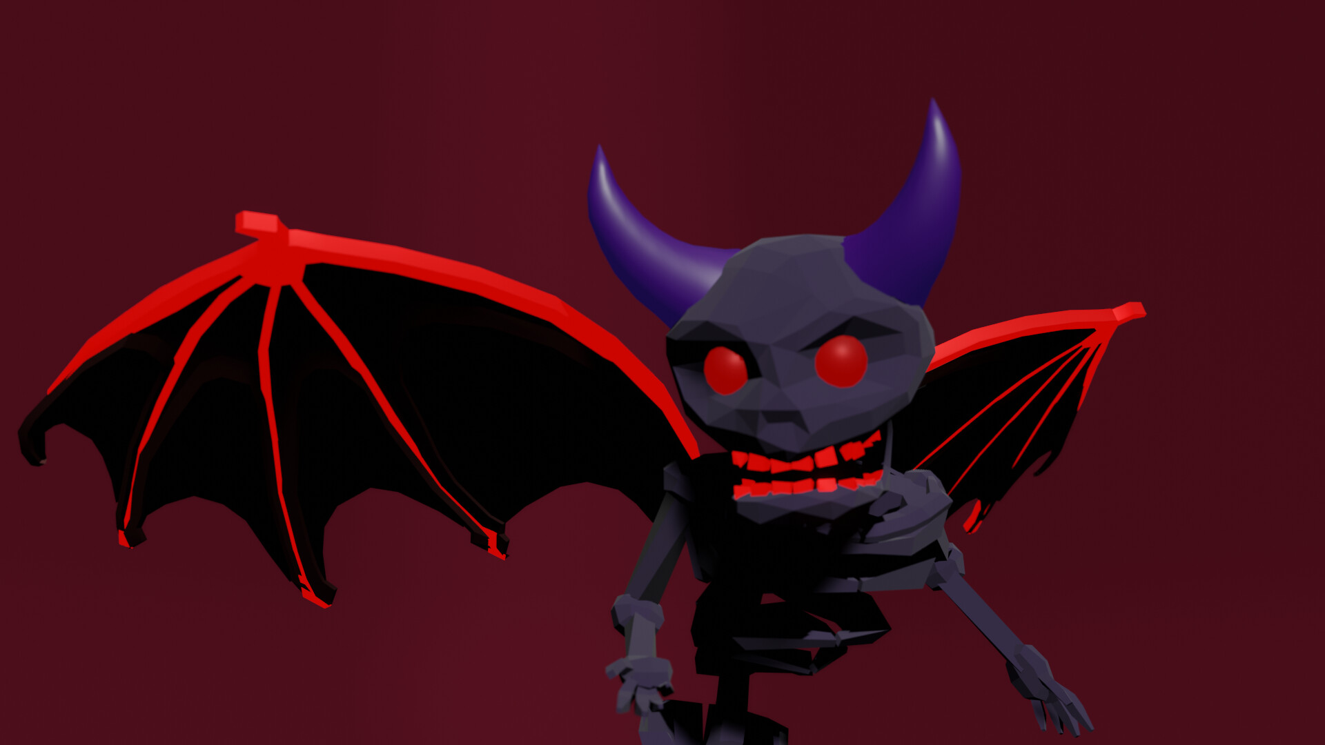 ArtStation - lowpoly demon roblox