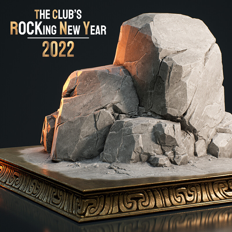 Rock Statues - The Club's ROCKing New Year 2022