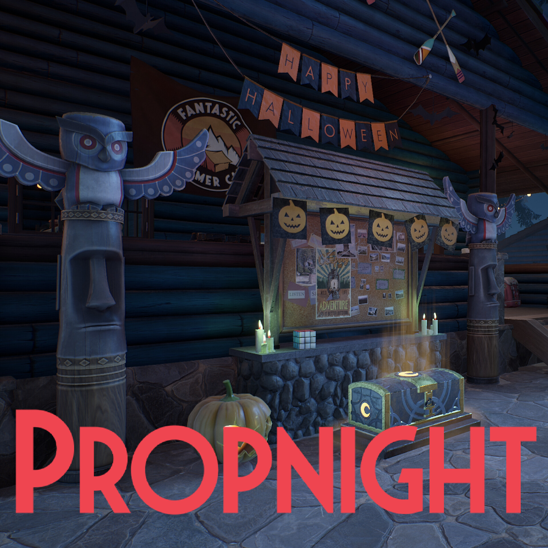 ArtStation - Propnight environment