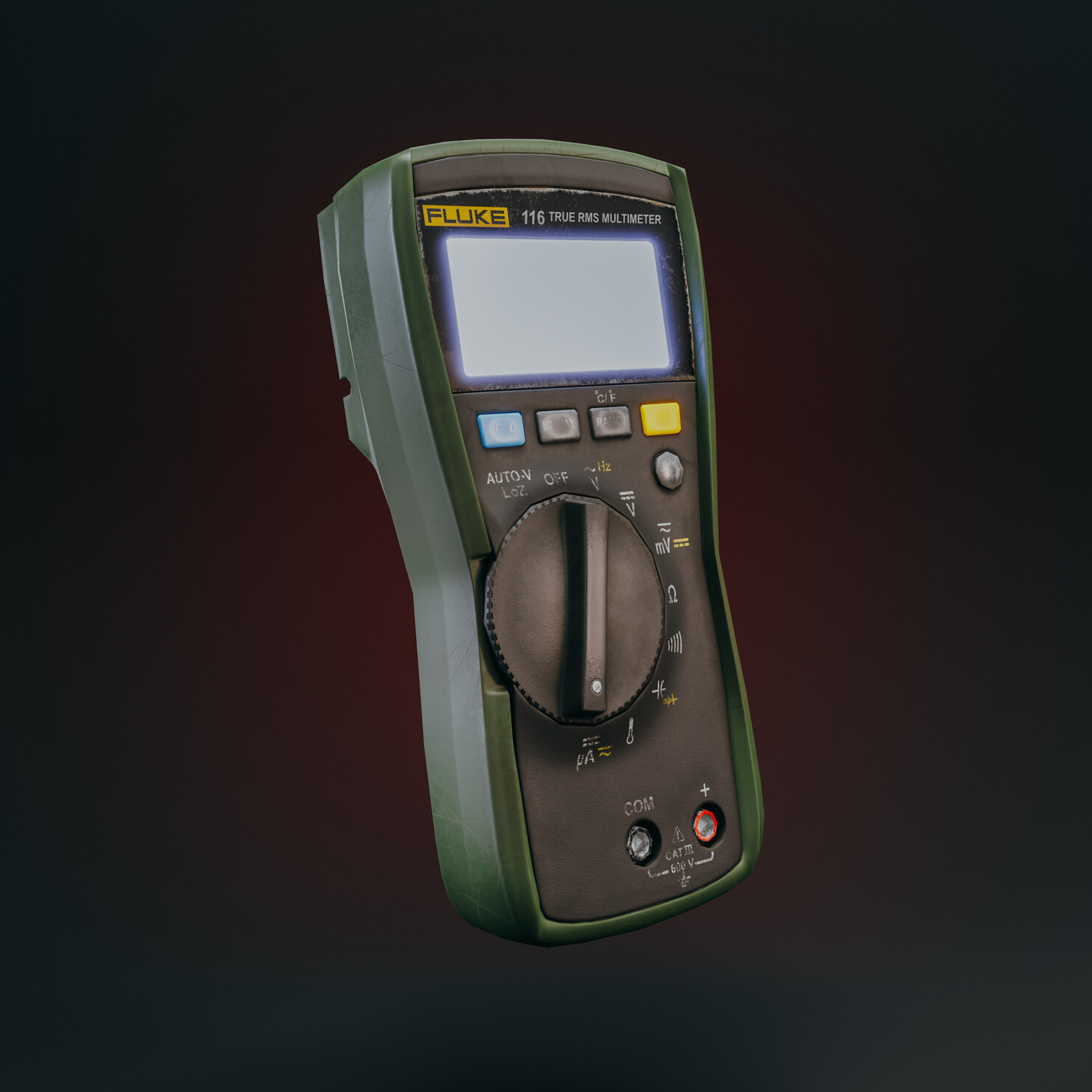 ArtStation Low Poly Multimeter
