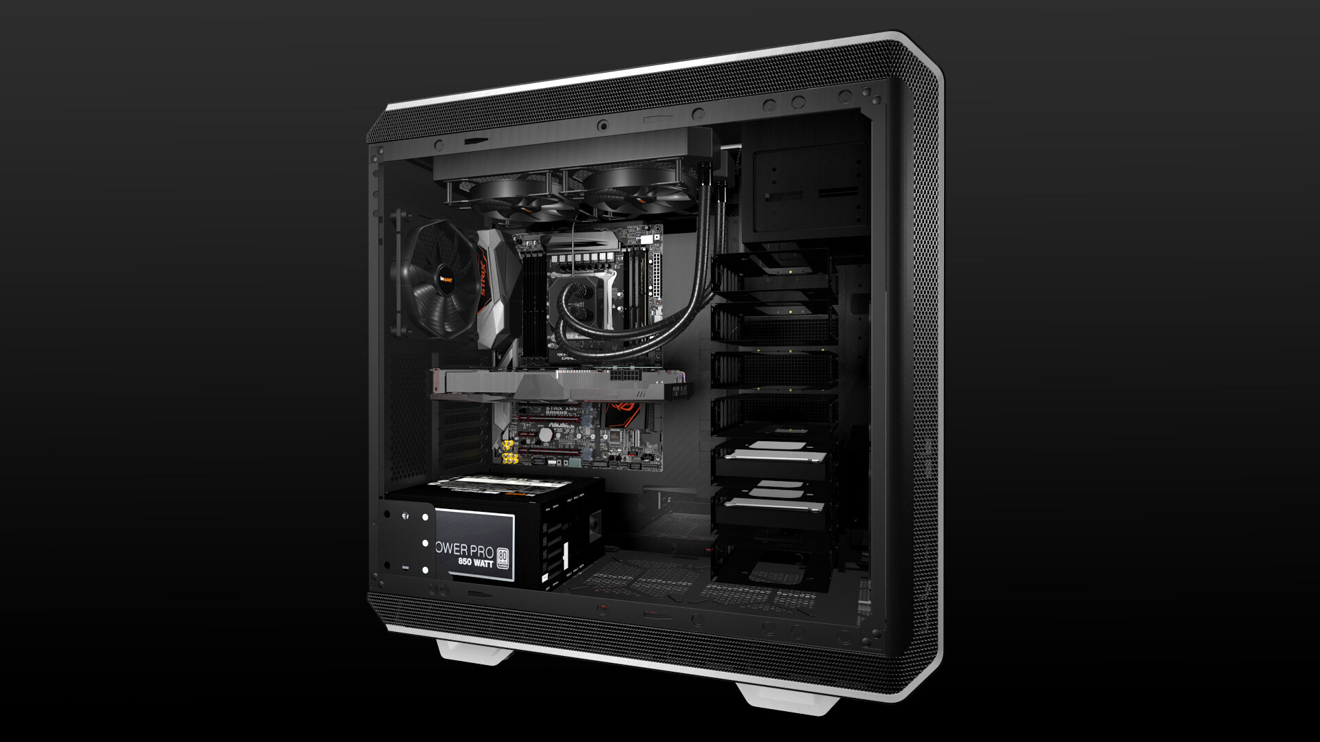 ArtStation - BE QUITET Cabinet & Parts