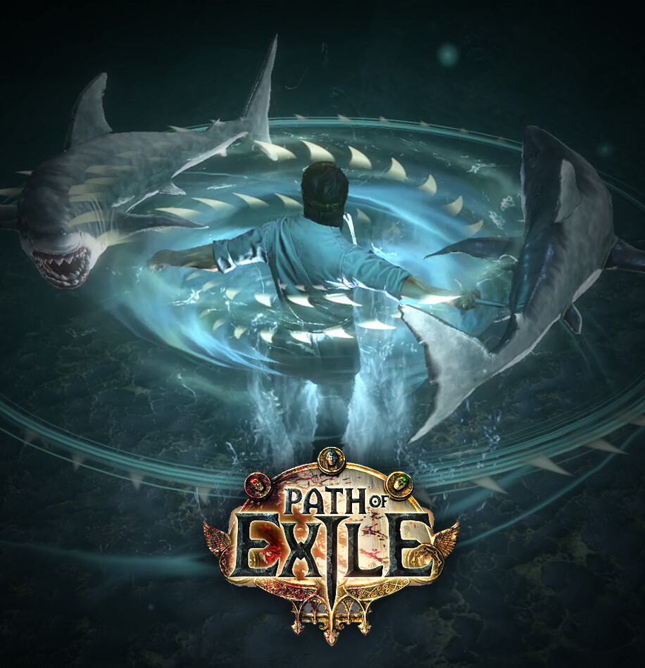 ArtStation - Shark Cyclone, image size:916x949