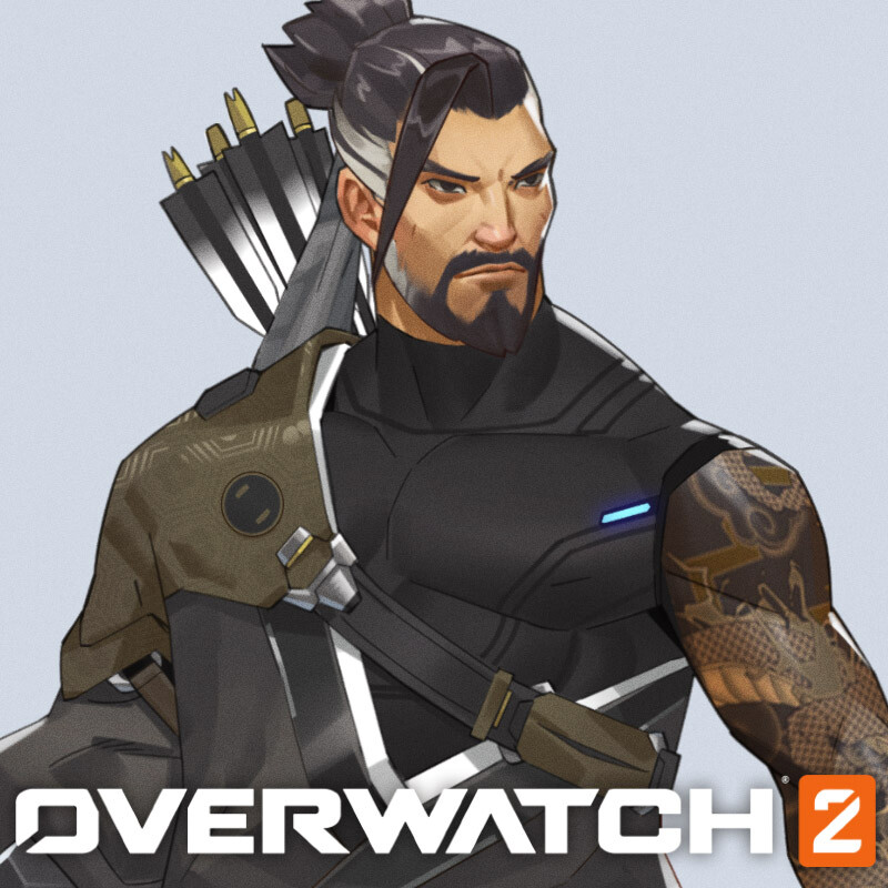 Artstation overwatch 2 hanzo new look
