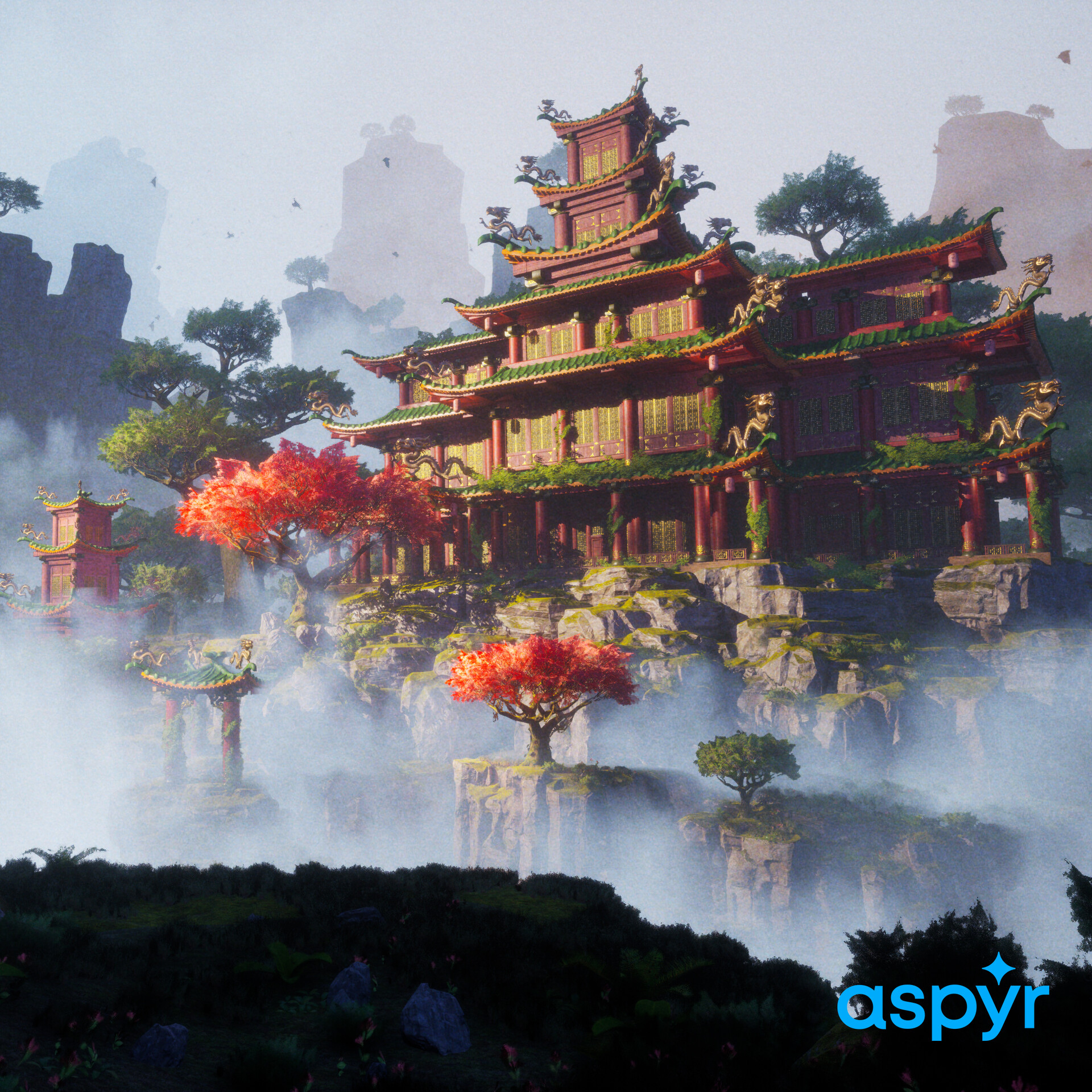 ArtStation - Asian Temple: Relight