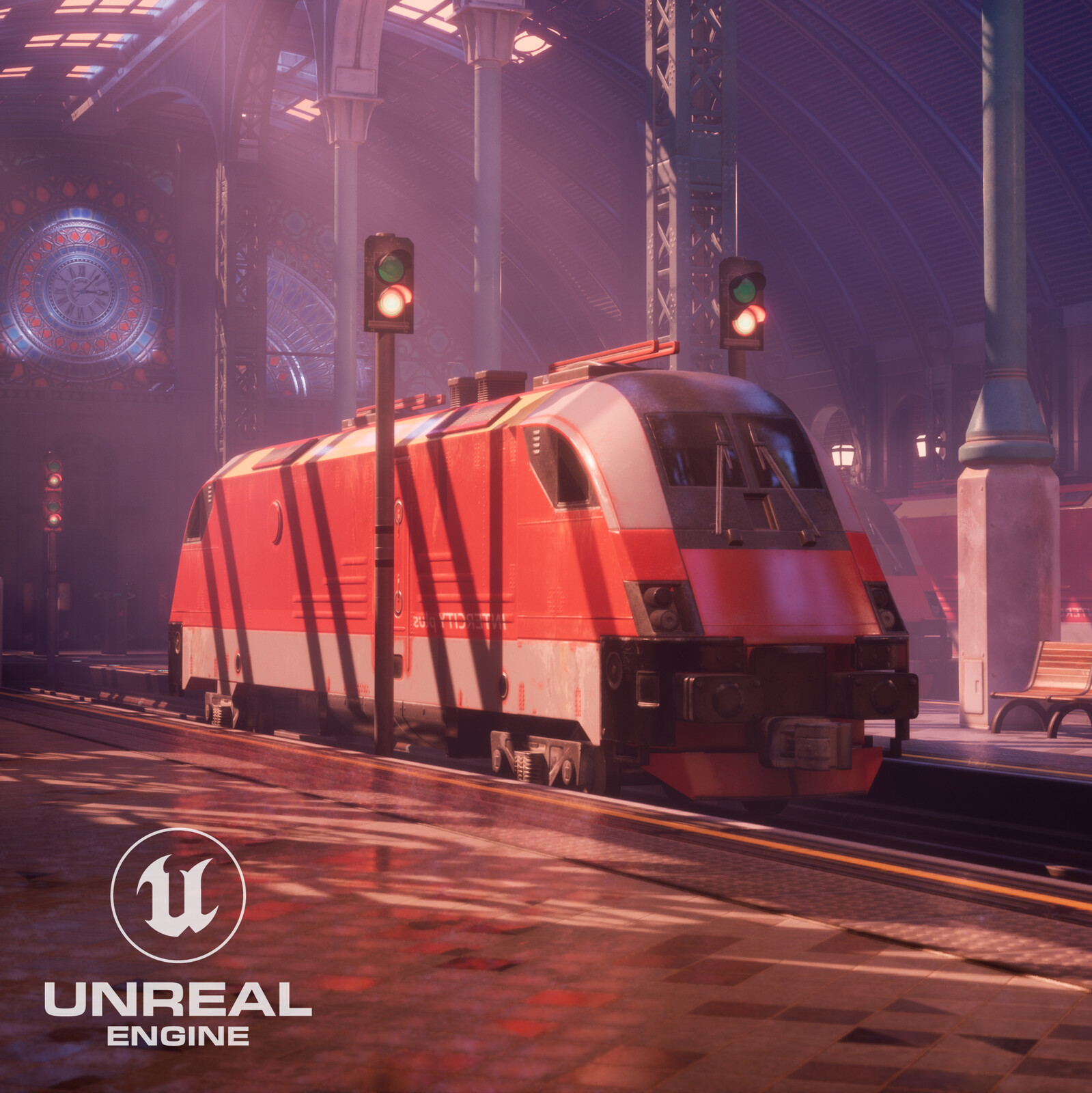 UE5 Lighting Study: Train Station