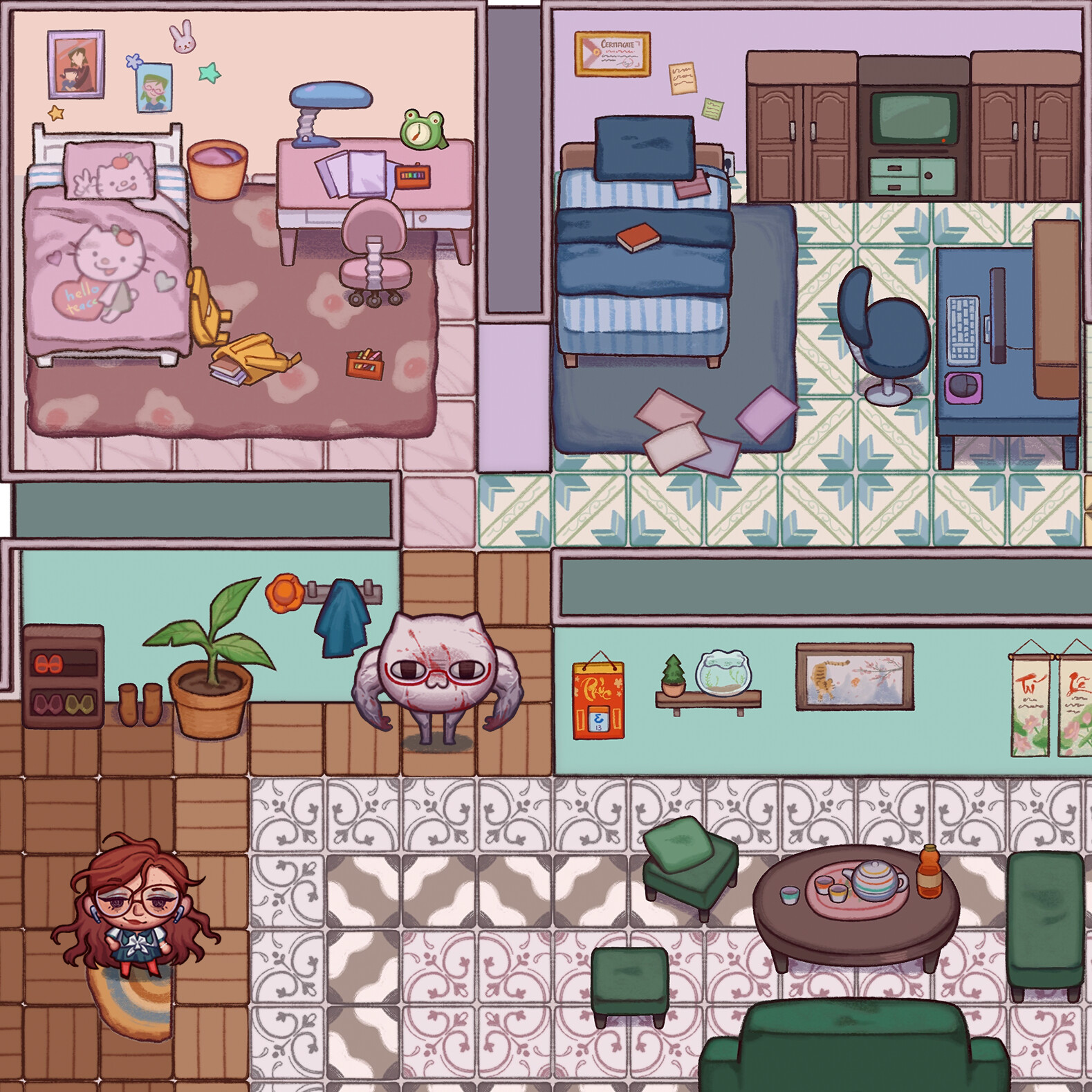 ArtStation - UNEXPECTED RPG Maker Project - Maps