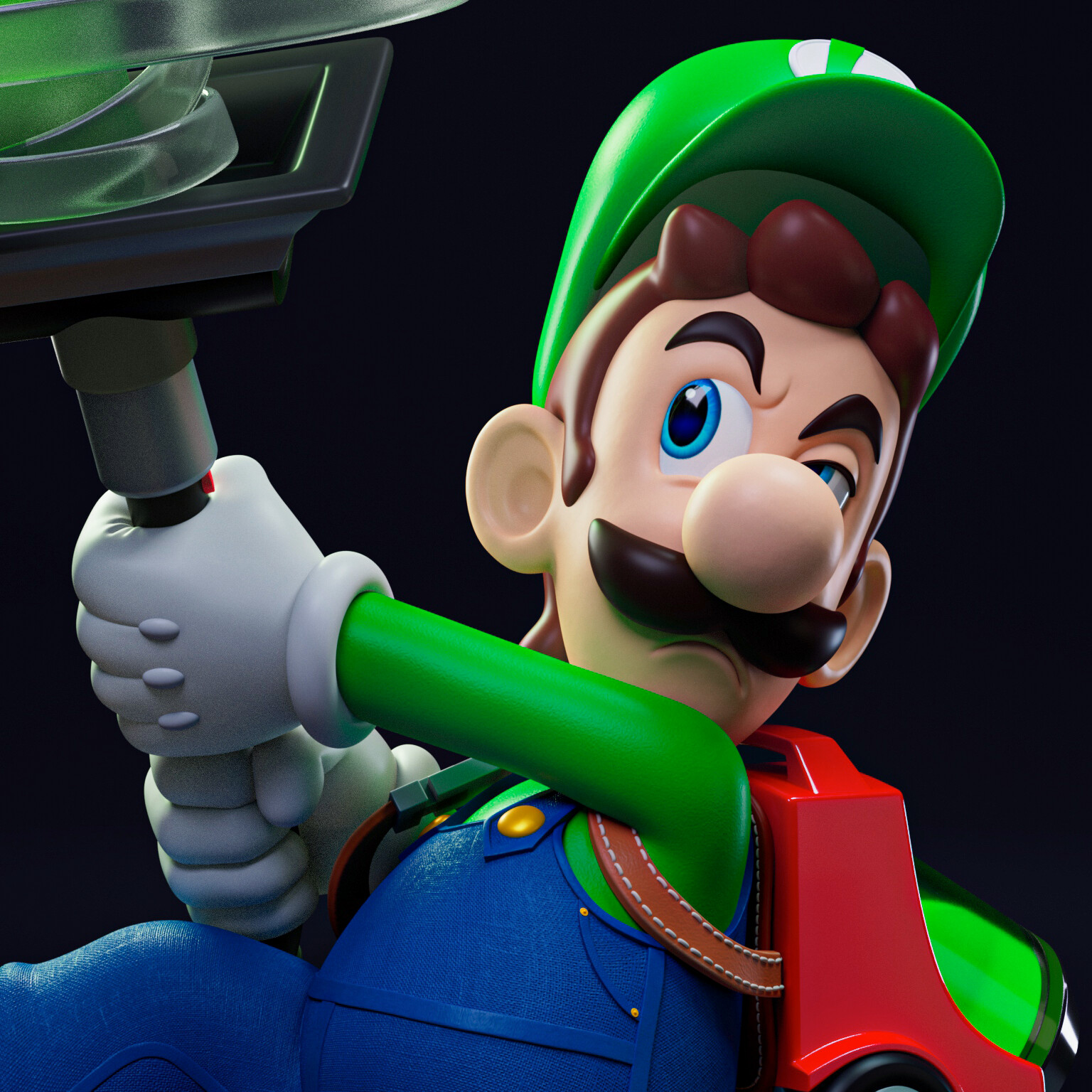 ArtStation - Luigi - Luigi's Mansion