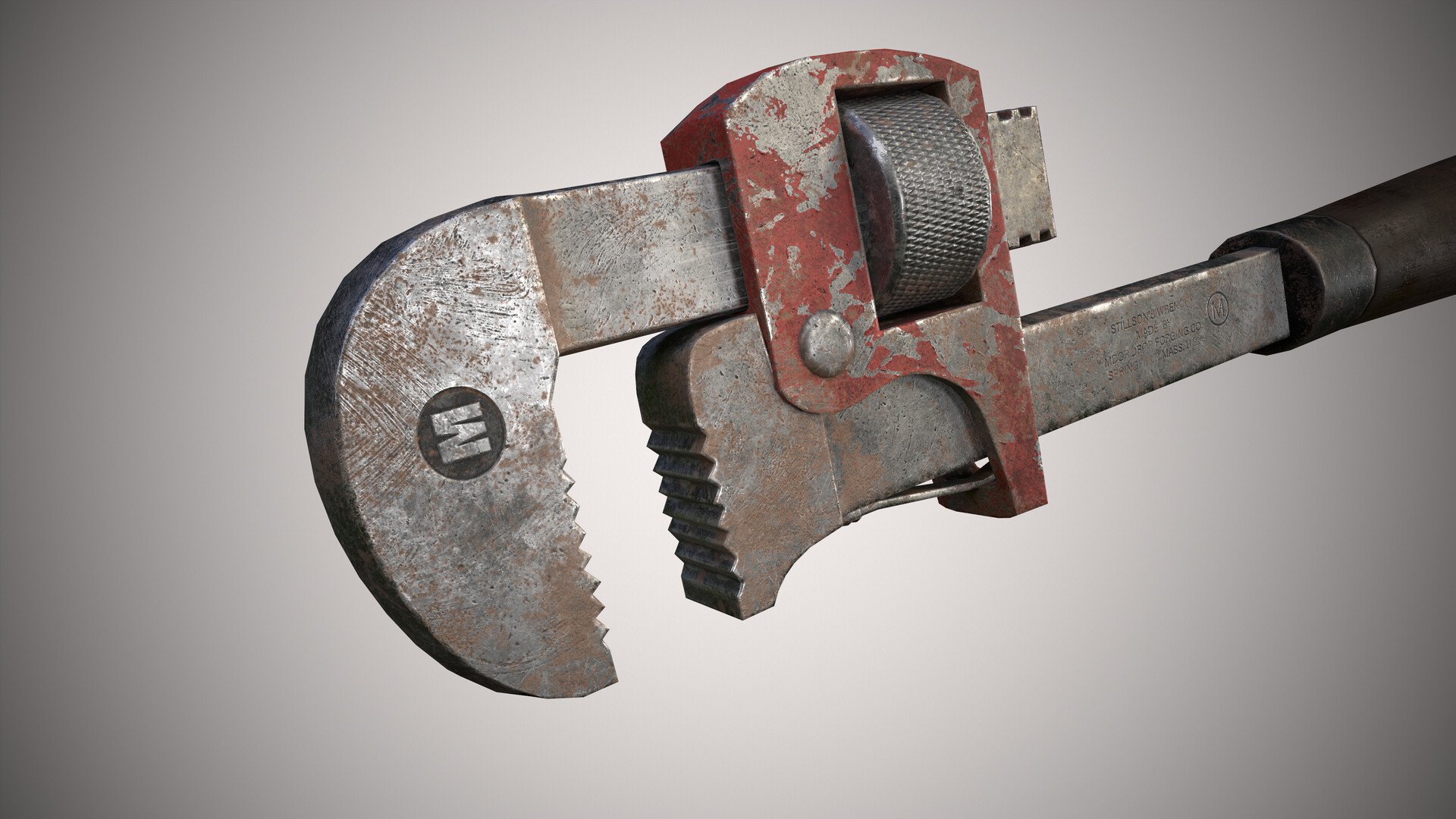 ArtStation Pipe wrench
