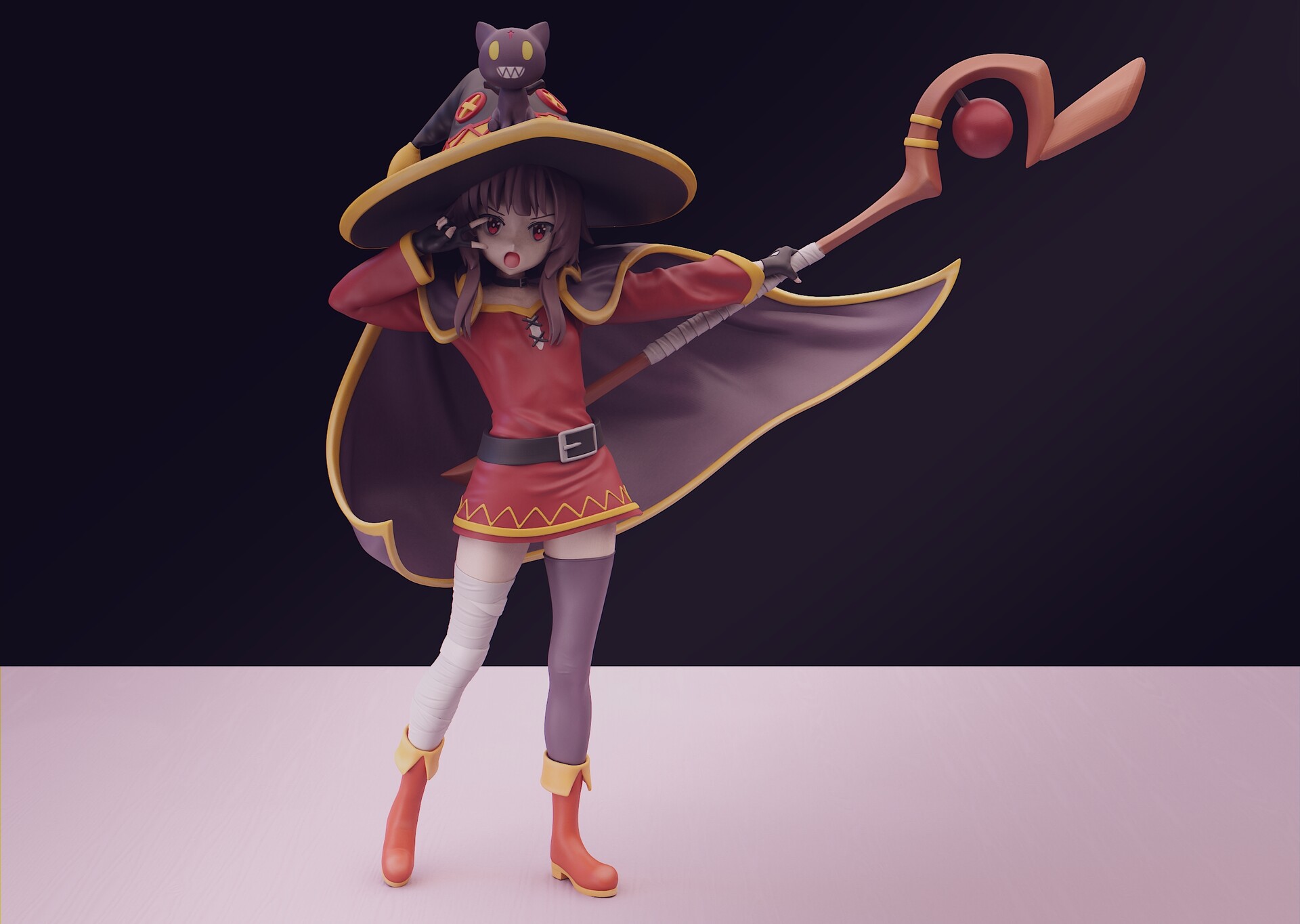 ArtStation - Kazuma & Megumin