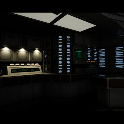 ArtStation - Crew Quarters - Remake