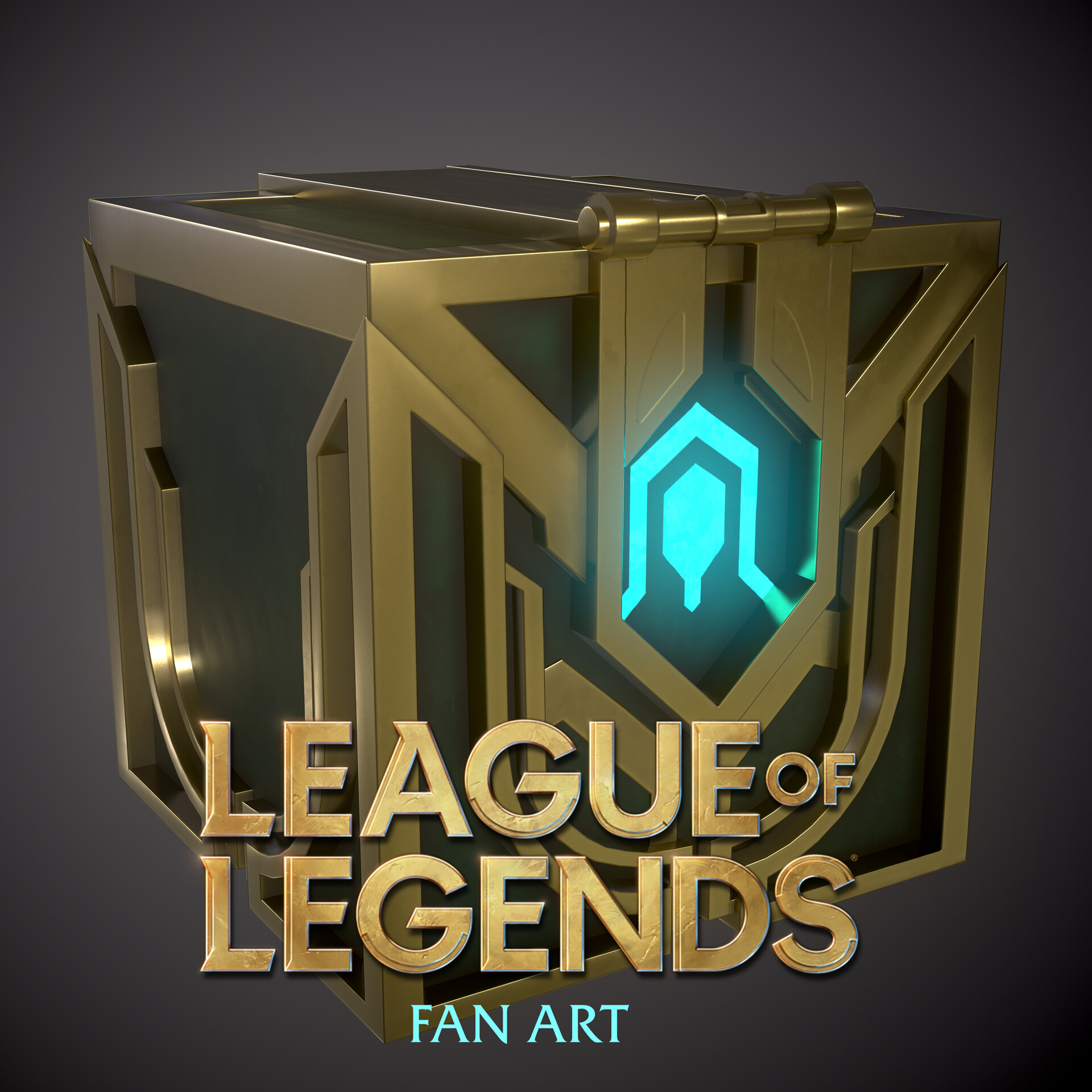 ArtStation Hextech Chest / League of Legends Fan Art