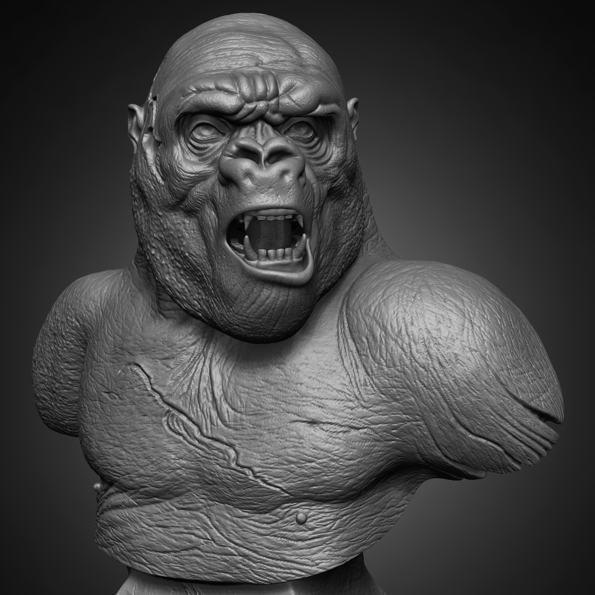 ArtStation - Killer Gorilla Predator
