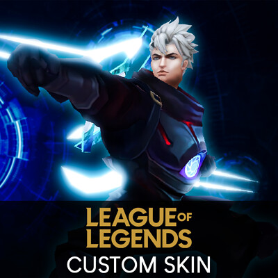 ArtStation - Unforgiven Blade Yasuo [League of Legends custom skin]