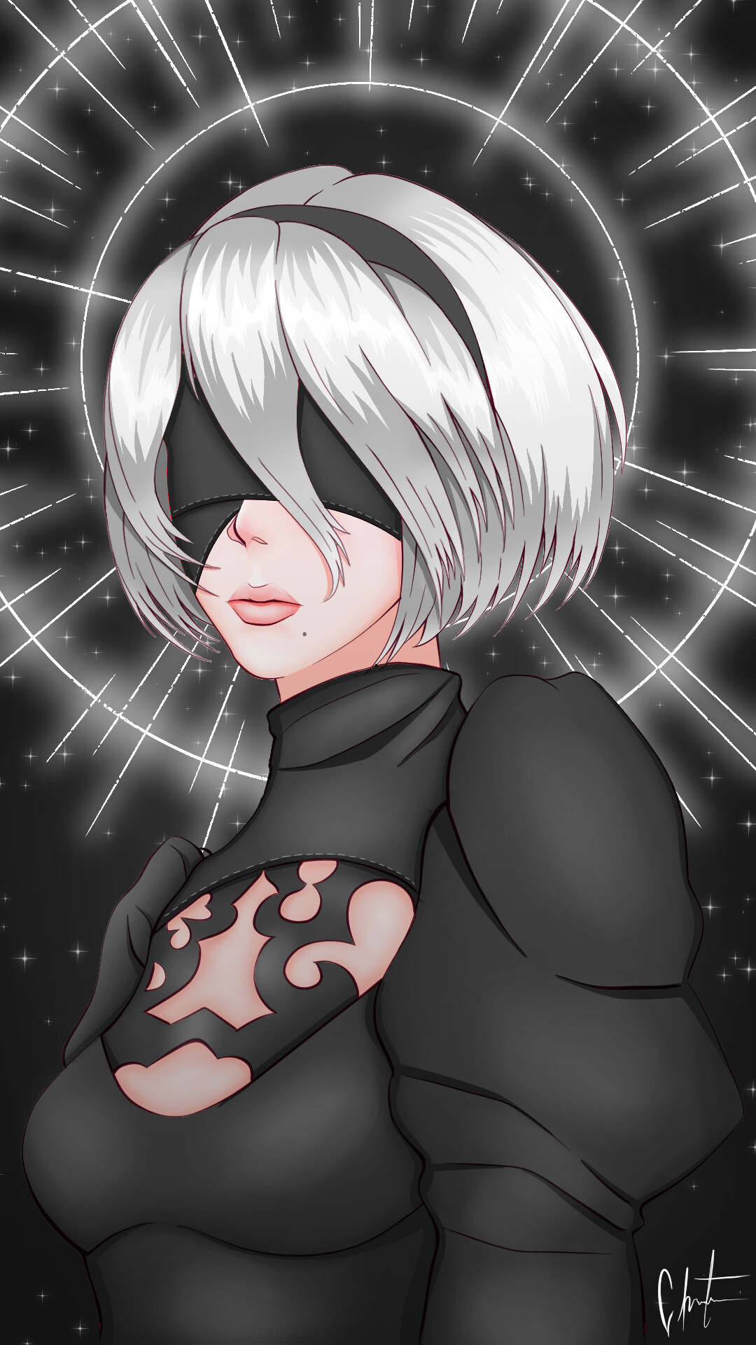 Artstation Nier Automata 2b Fanart 2023