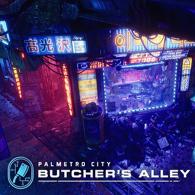 Palmetro City: Butcher's Alley (UE5)